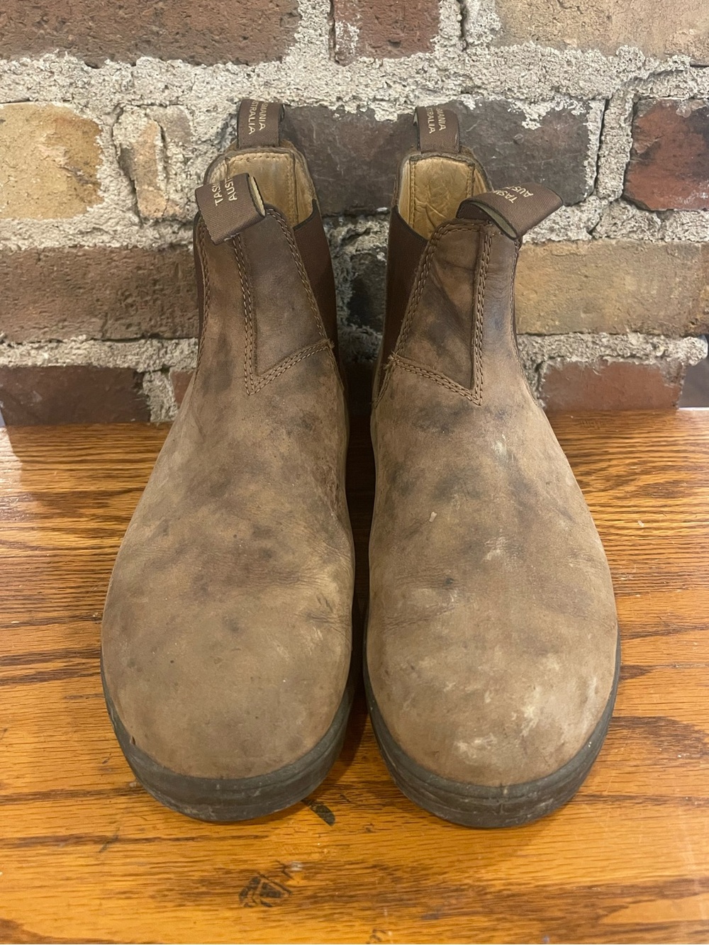 Blundstone Men's Brown Suede Chelsea Boots